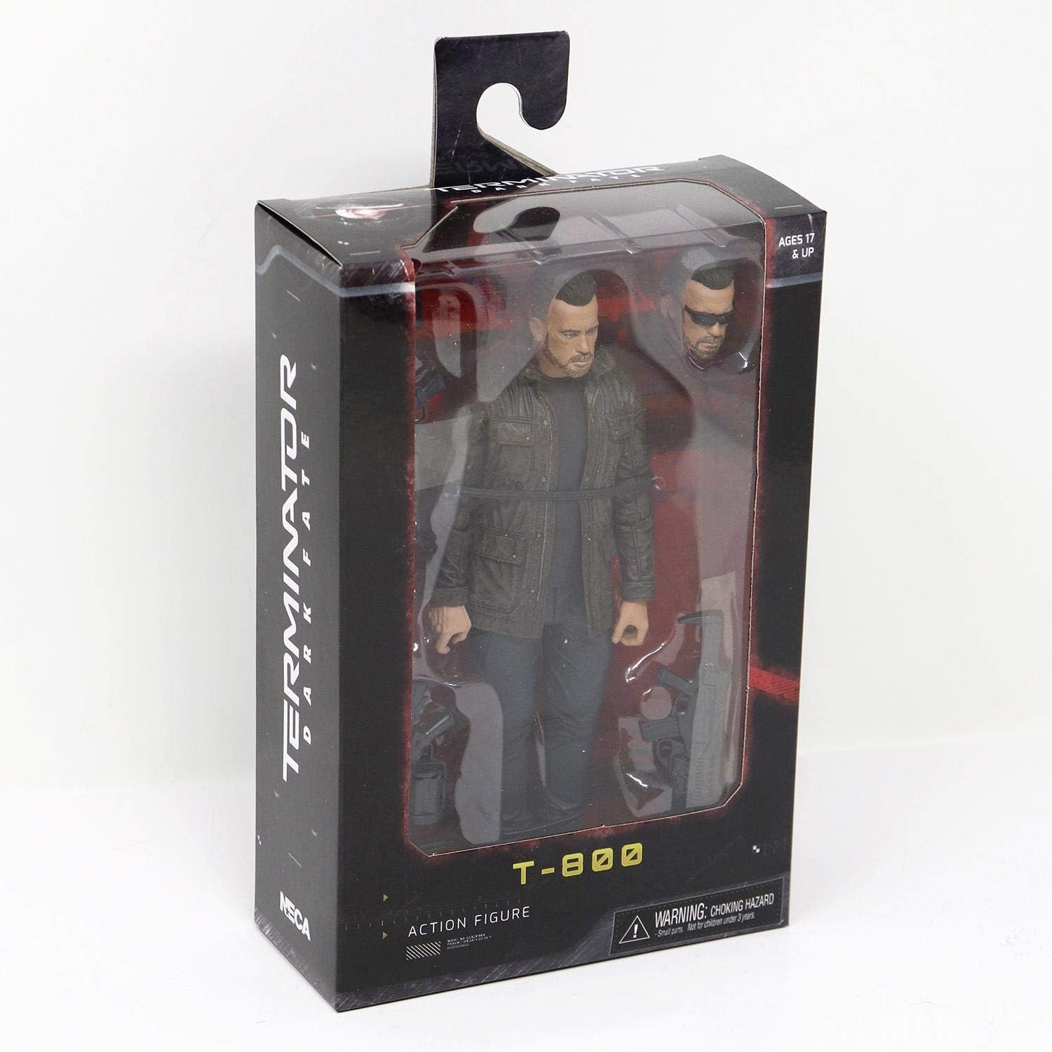 TERMINATOR DARK FATE  
T-800  
ACTION FIGURE  

AGES 17 & UP  

WARNING: CHOKING HAZARD - Small parts. Not for children under 3 years.