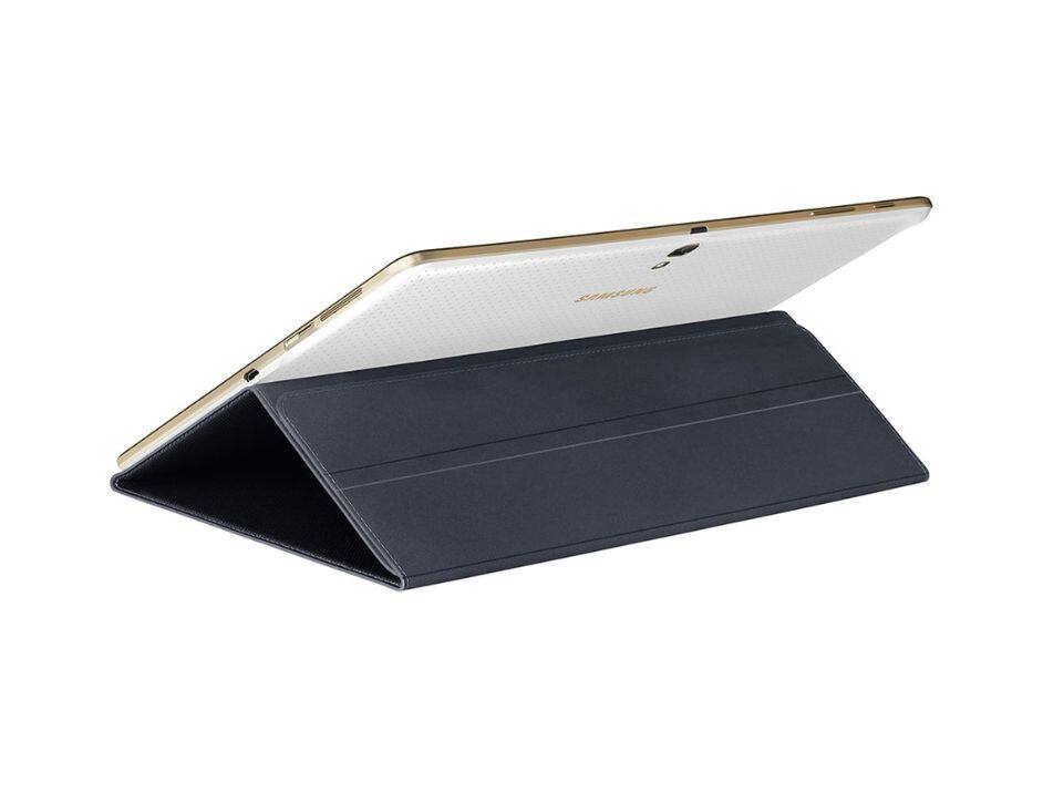 Alt View 1. Samsung - Samsung Galaxy Tab 5 Book Cover Black - Black.