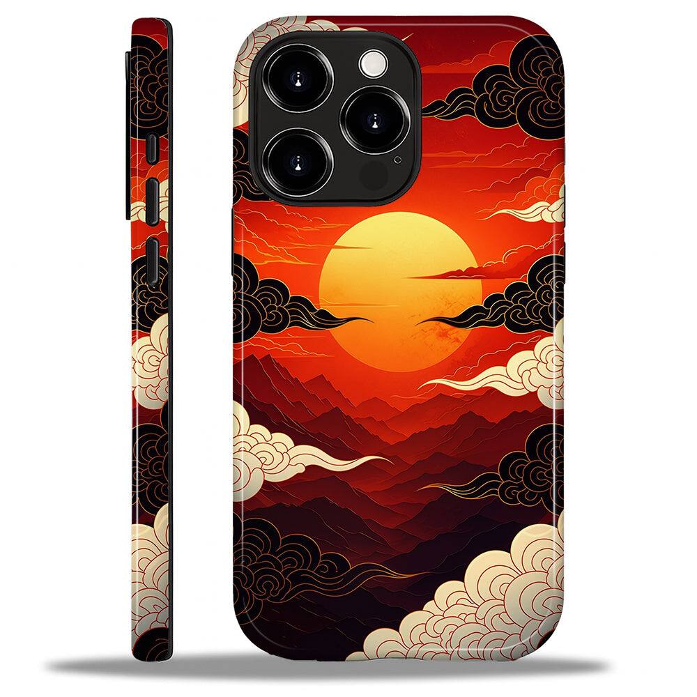 Crimson Horizon for iPhone 16 Pro
