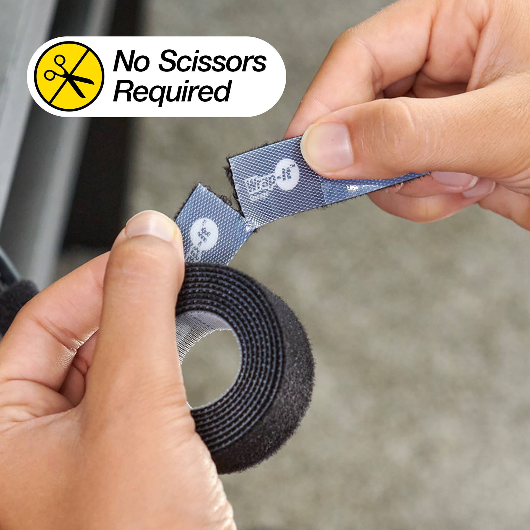 No Scissors Required