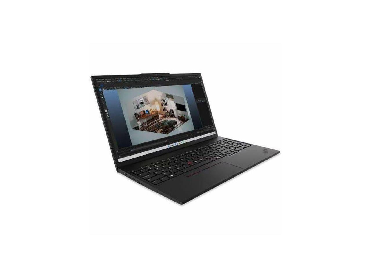 Alt View 1. Lenovo - Lenovo ThinkPad P16s Gen 3 16" Intel Core Ultra 7 165H, RTX 500, 32GB, 1TB, Win 11 Pro - Black.