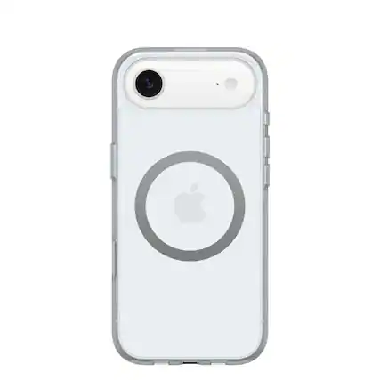Front. OtterBox - Symmetry Series Hard Shell for iPhone Air - Clear.