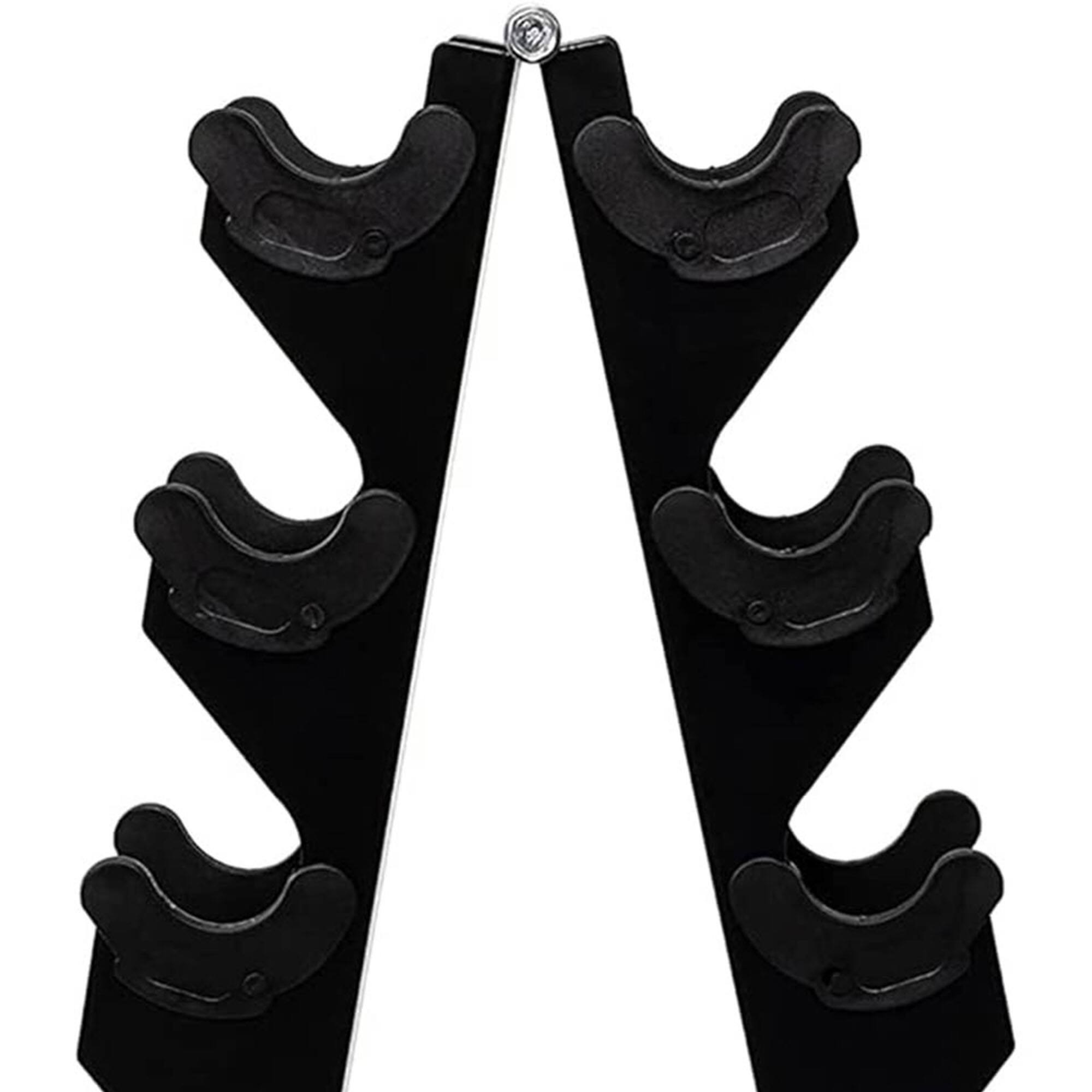 Alt View 8. BalanceFrom Fitness - BalanceFrom Fitness 76 Pound Neoprene Coated Dumbbell Set with Stand, Multicolor - Multicolor.