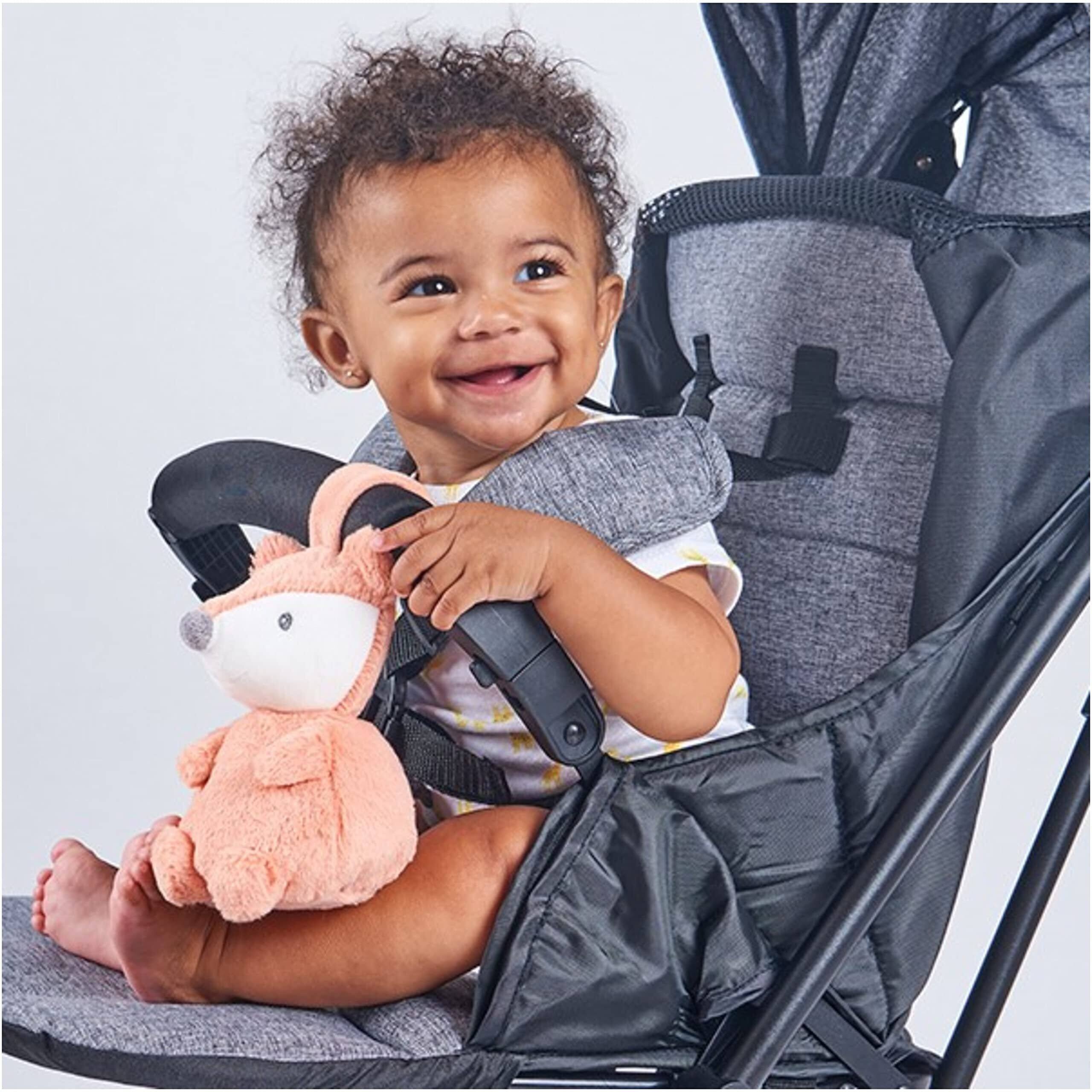 Angle. Gund - GUND Emory Fox Lil' Luvs Tuck-Away Lovey with Built-In Blanket for Babies - Multicolour.