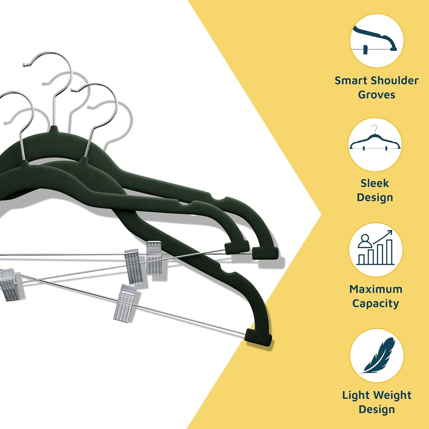 Smart Shoulder Groves, Sleek Design, Maximum Capacity, Light Weight Design