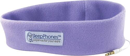 Front Standard. SleepPhones - Bundle Headband Headphones - Lavender.