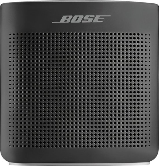 Front Zoom. Bose - SoundLink Color Portable Bluetooth Speaker II - Soft Black.