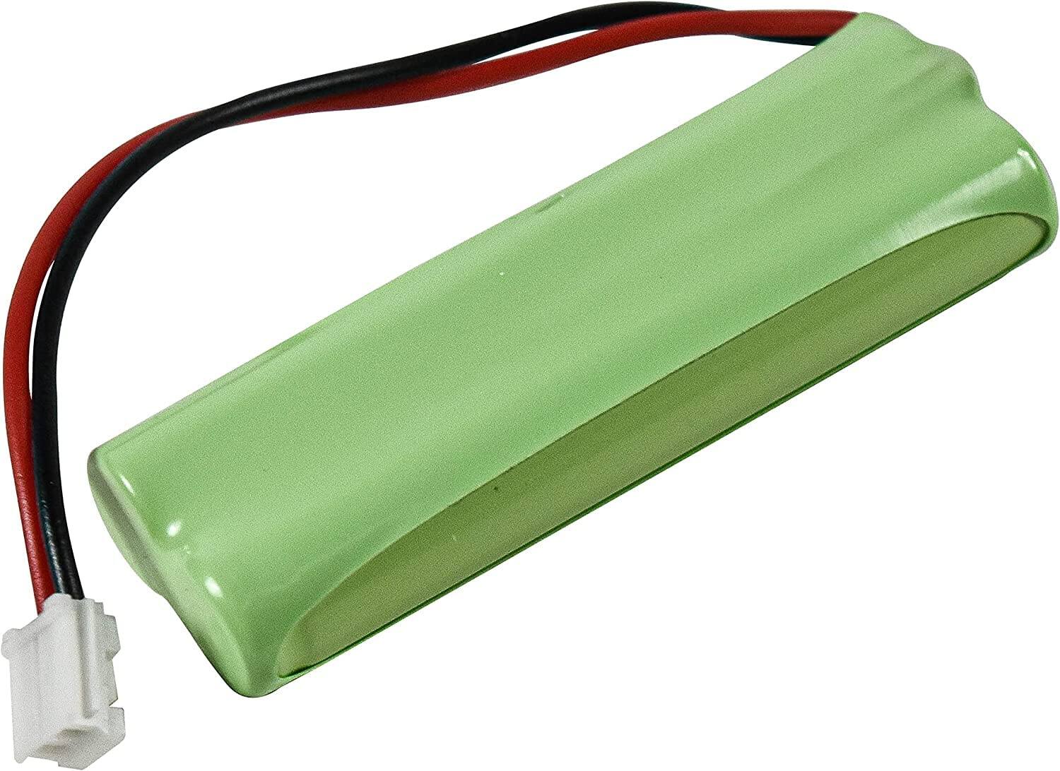 Left. HQRP - 2-Pack 2.4 V 500 mAh Ni-MH Phone Battery Replaces BT-18443 for VTech LS6225 LS6126.