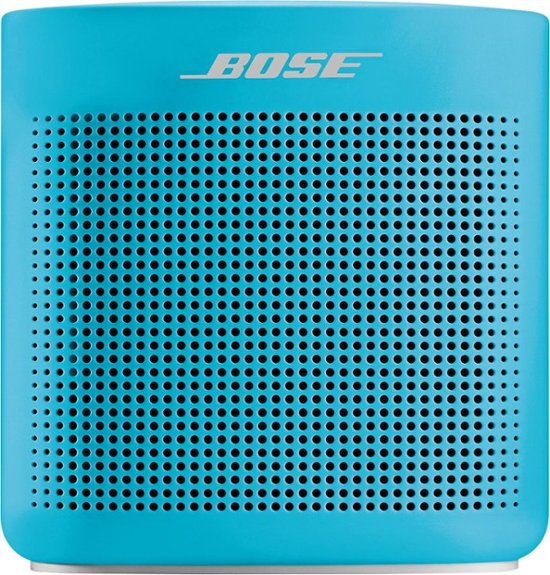 Front Zoom. Bose - SoundLink Color Portable Bluetooth Speaker II - Aquatic Blue.