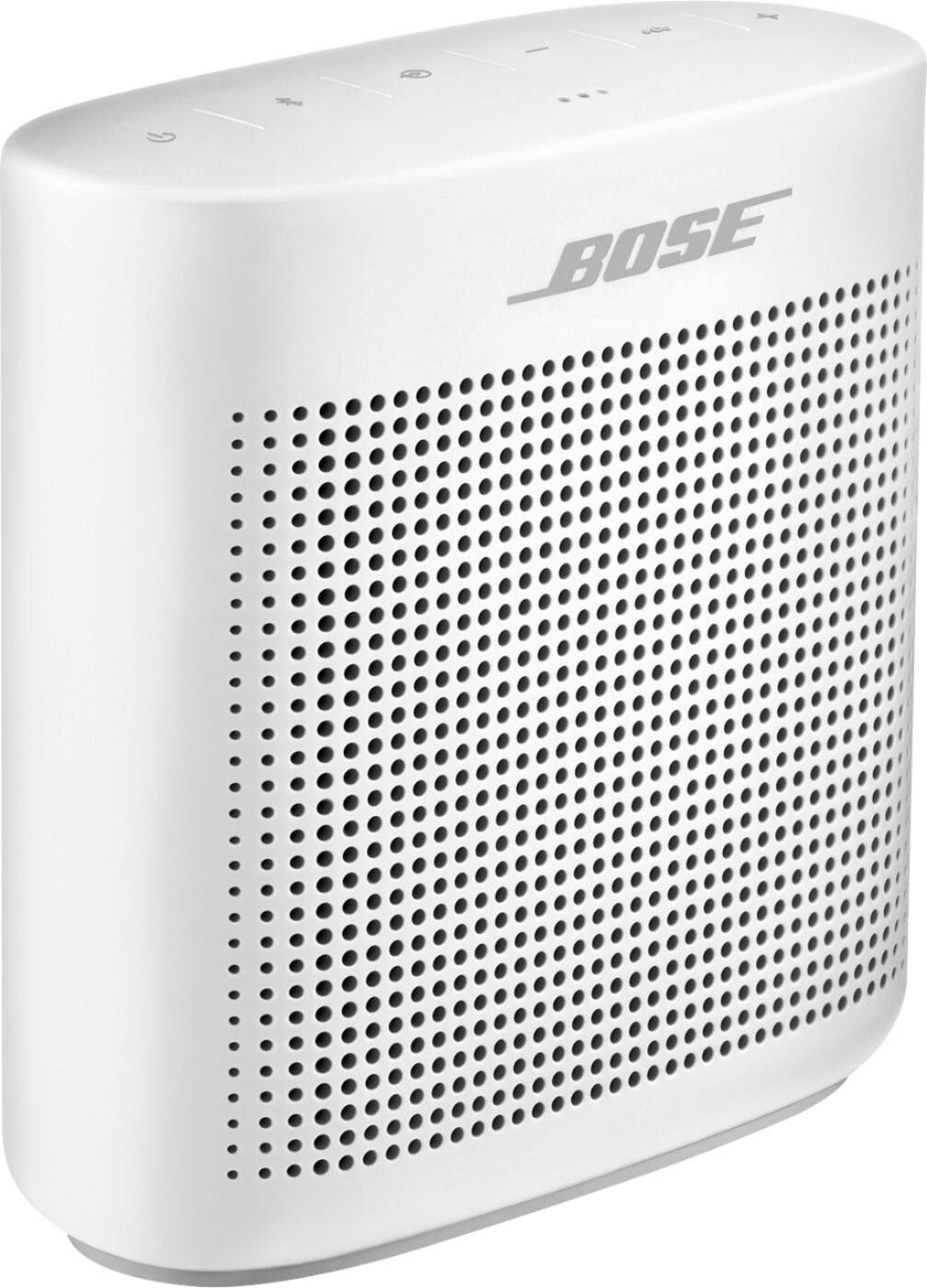 Angle. Bose - SoundLink Color Portable Bluetooth Speaker II - Polar White.