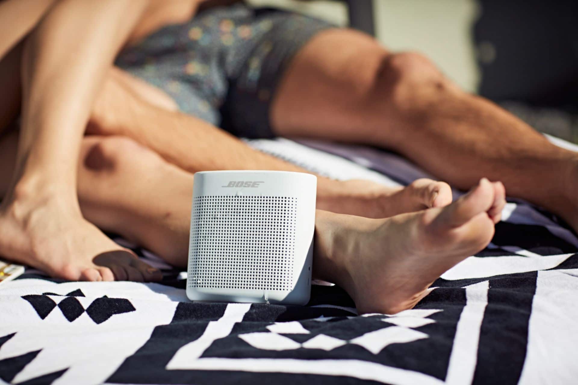 Alt View 16. Bose - SoundLink Color Portable Bluetooth Speaker II - Polar White.