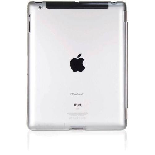 Front Standard. Macally - iPad Case - Clear.