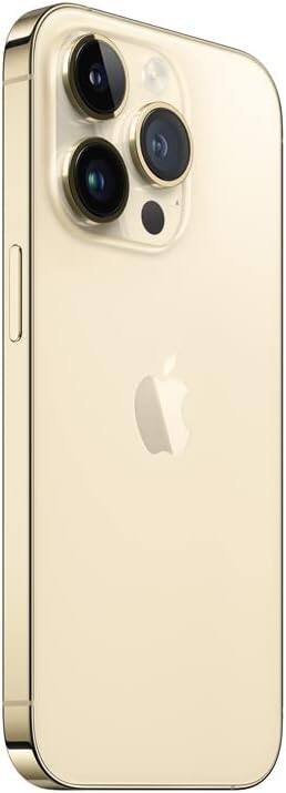 Angle. Apple - iPhone 14 Pro Max 5G 128GB (Unlocked) - Gold - Gold.