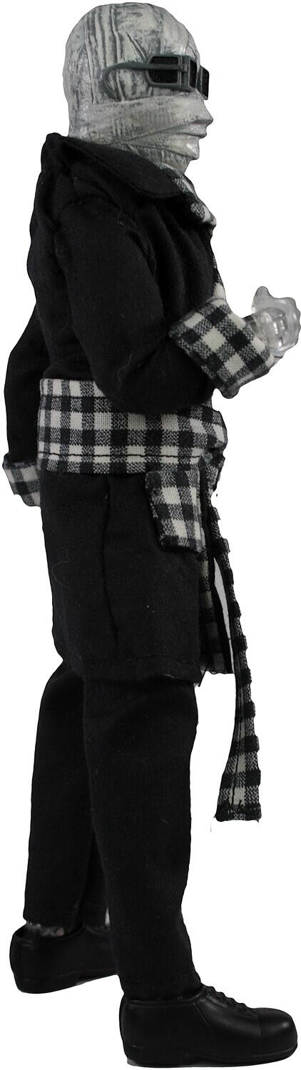Alt View 4. PopMarket - Mego - Universal Monsters - Invisible Man 8" Action Figure   - COLLECTIBLES - Multicolor.