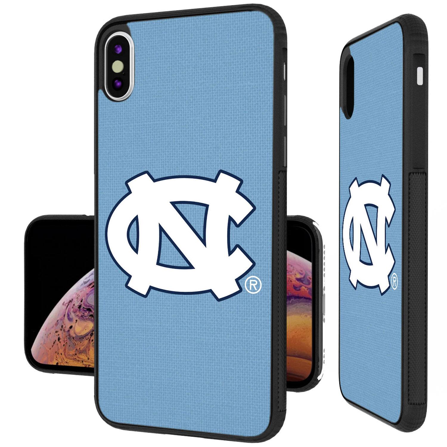Alt View 3. Keyscaper - North Carolina Tar Heels iPhone Solid Design Bump Case - 13 Pro Max - Multicolor.