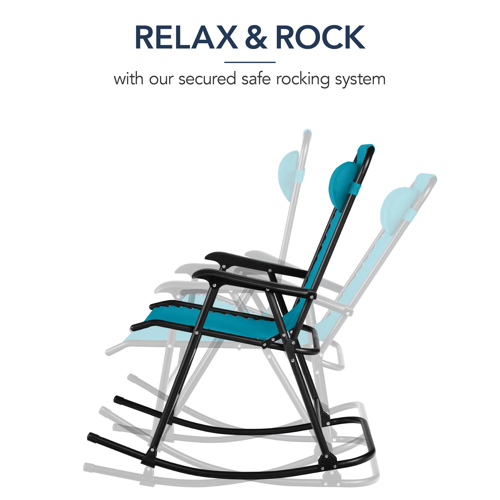 RELAX & ROCK  
with our secured safe rocking system