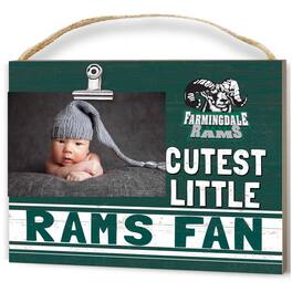 Jardine - SUNY Farmingdale State Rams 8'' x 10'' Cutest Little Team Logo Clip Photo Frame - Green