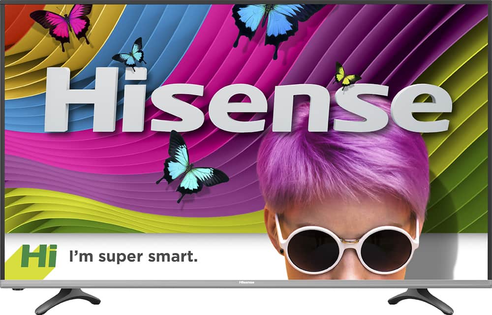 Front. Hisense - 55" Class - LED - H8 Series - 2160p - Smart - 4K UHD TV with HDR.