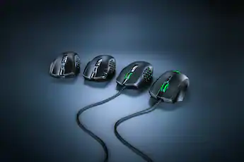 Razer Naga V2 Pro MMO Optical Gaming Mouse with Interchangeable Razer Naga V2 Pro MMO Optical Gaming Mouse with Interchangeable