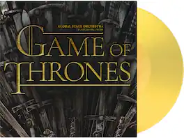 Global Stage Orchestra - Plays Music From Game Of Thrones - Ltd Transparent Yellow Vinyl - VINYL LP