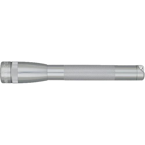MagLite - Mini LED Flashlight - Silver - Larger Front