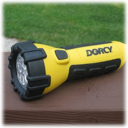 Alt View 13. Dorcy - 55 Lumen Incredible Floating Flashlight - Yellow / Black.