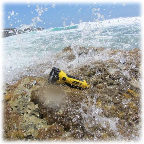 Alt View 14. Dorcy - 55 Lumen Incredible Floating Flashlight - Yellow / Black.