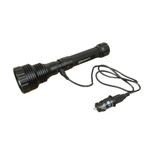 Alt View 14. Dorcy - 290 Lumen USB Lithium Ion Rechargeable Flashlight - Black.