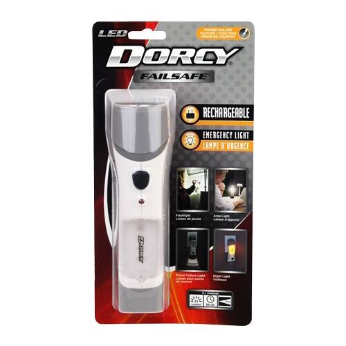 Dorcy Failsafe Rechargeable Emergency Light Gray 41 1032 Best