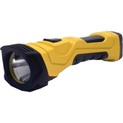 Dorcy - CyberLight LED 190 Lumen Handheld Flashlight - Hardware Yellow - Front_Zoom