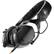 Front. V-MODA - XS Wired On-Ear Headphones - Matte Black.