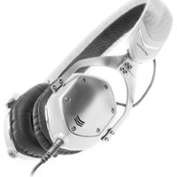 V-MODA - XS Wired On-Ear Headphones - White Silver - Front_Zoom