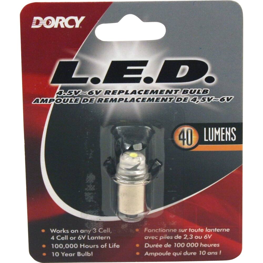 Front. Dorcy - 40-Lumen LED Replacement Bulb.