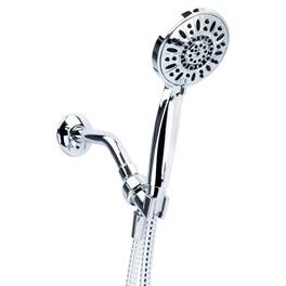 OAKBROOK - Chrome PVC 3 settings Handheld Showerhead 1.8 gpm - Silver