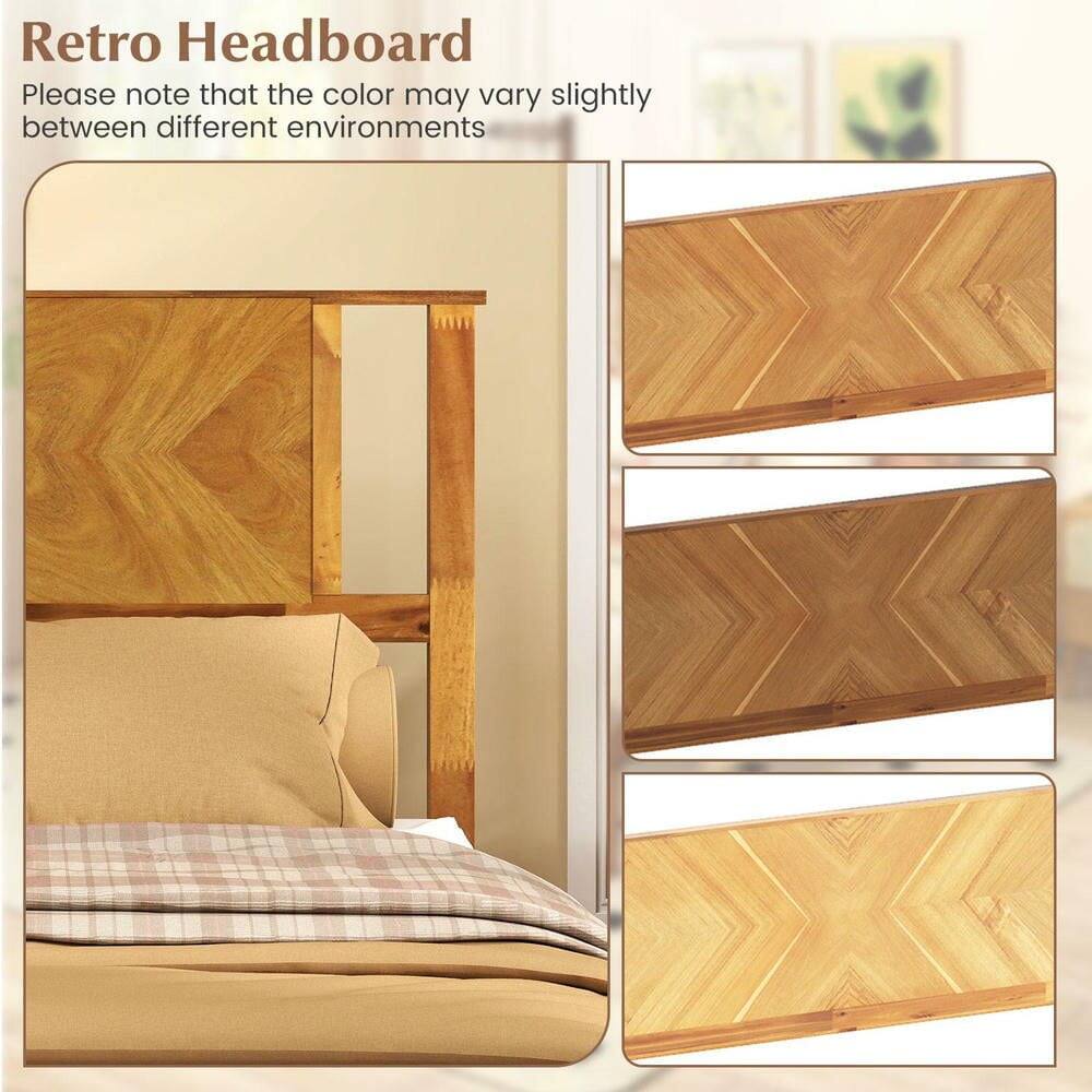 Retro Headboard

Please note that the color may vary slightly between different environments