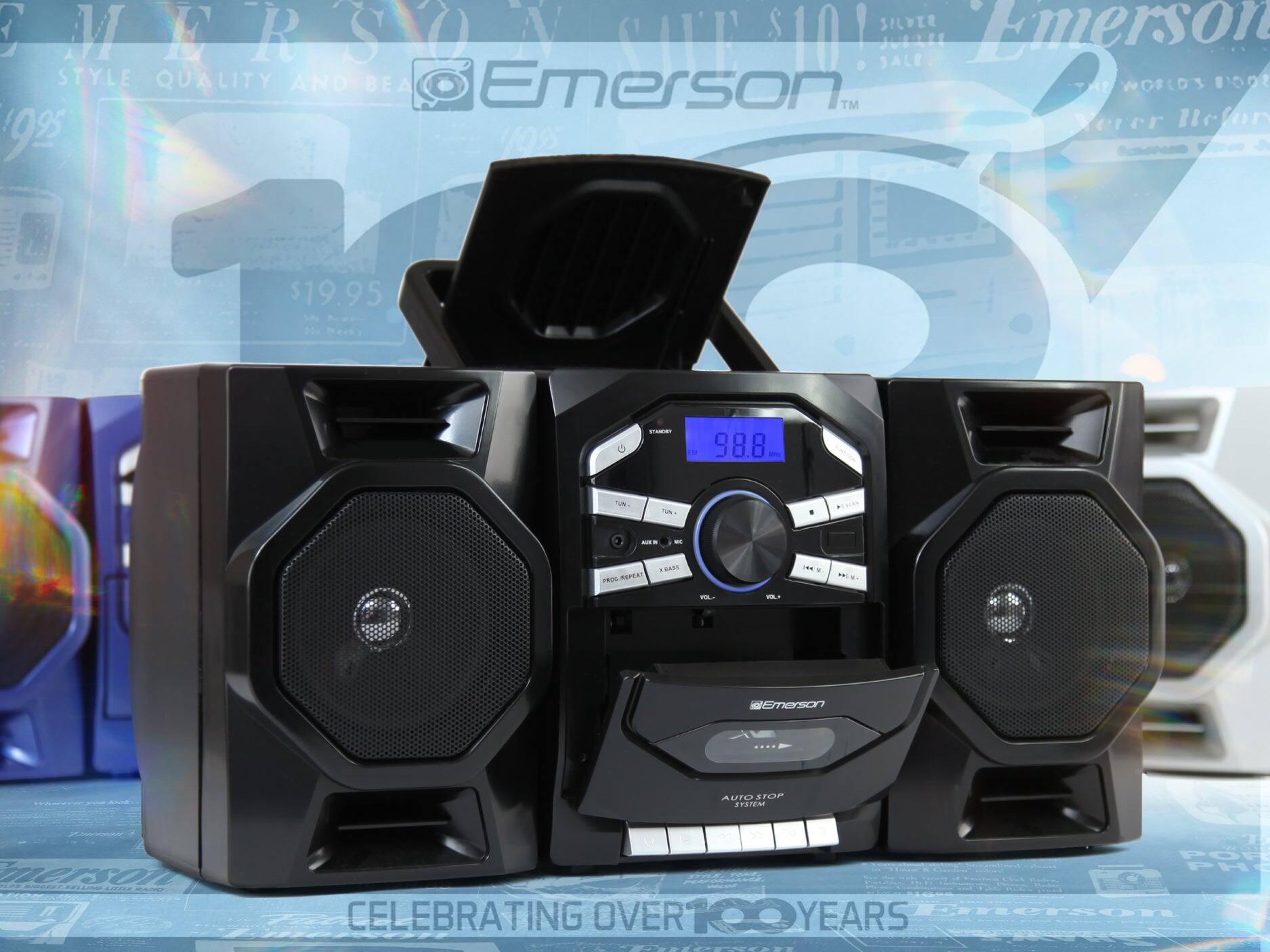 SILVER Emerson MERSON SAVE 10! SALE STYLE QUALITY AND BEAUTY Emerson WORLDS BODE TM erer Refor $925 1995
$19.95
98.8
PRUS.MAPEAN
VOL...
VOL.E
Emerson
AUTO STOP 
nerson IT
B POR PHO CELEBRATING OVER 100 YEARS