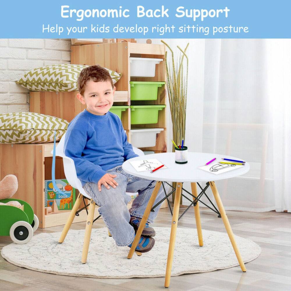 Ergonomic Back Support  
Help your kids develop right sitting posture