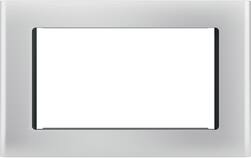 GE - 26.9" Trim Kit for Microwaves - Stainless Steel - Front_Zoom