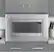 Alt View 11. GE - 26.9" Trim Kit for Microwaves - Stainless steel.