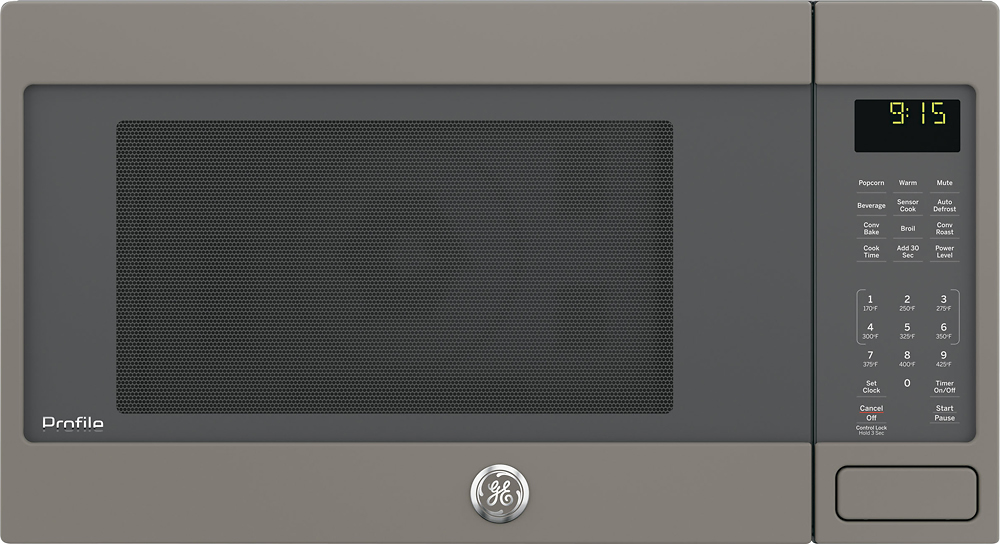GE 1.5 Cu. Ft. Mid-Size Microwave Slate PEB9159EJES - Best Buy