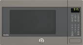 GE - 1.5 Cu. Ft. Mid-Size Microwave - Slate