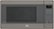 Front Zoom. GE - 1.5 Cu. Ft. Mid-Size Microwave - Slate.