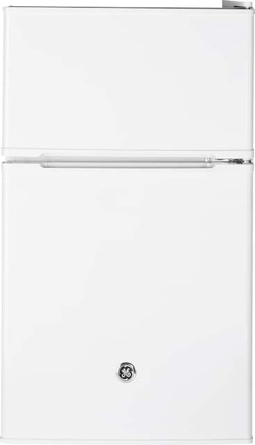 Ge 3 1 Cu Ft Compact Refrigerator White Gde03ggkww Best Buy