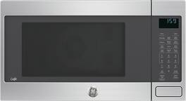 Café - 1.5 Cu. Ft. Mid-Size Microwave - Stainless Steel