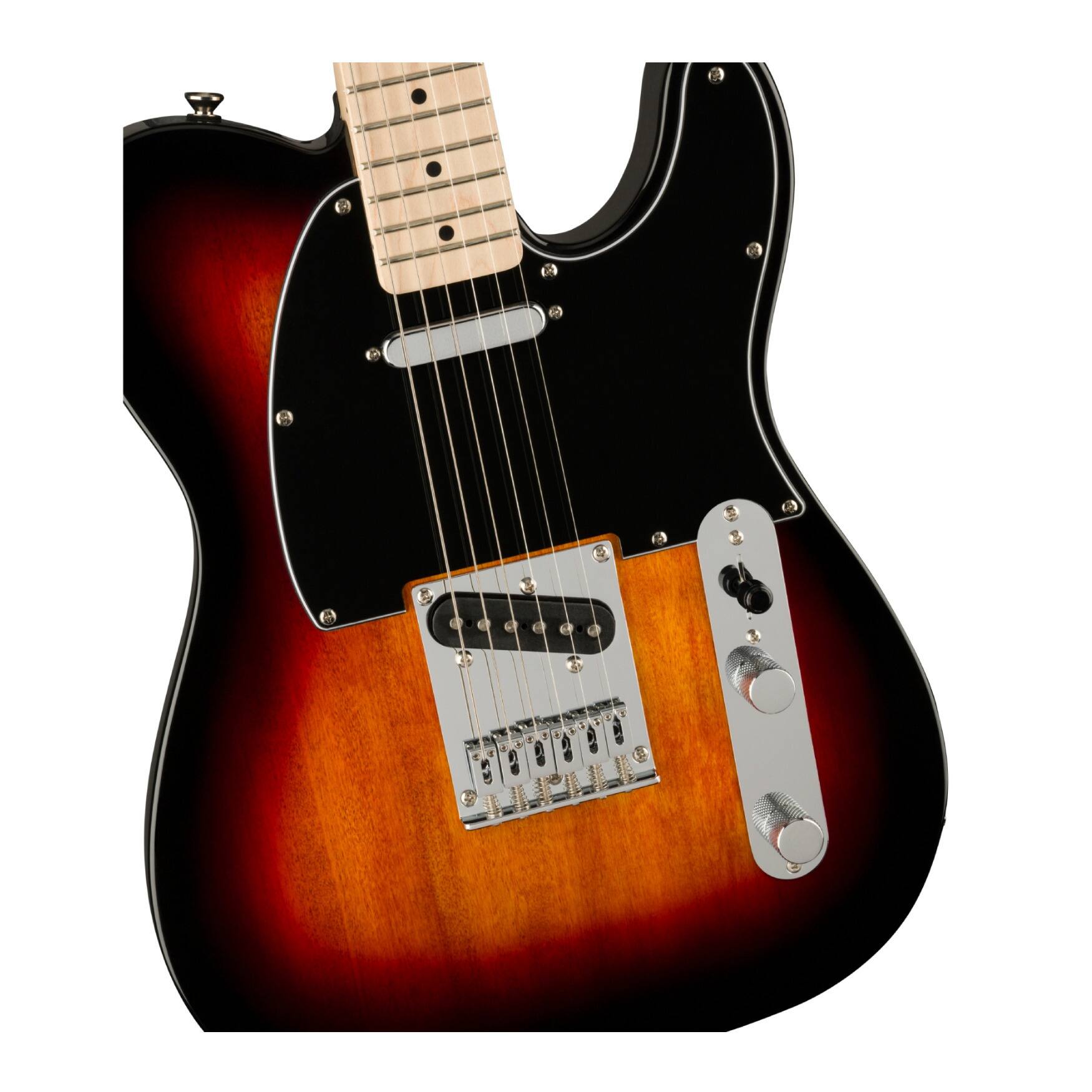 Back. Squier - Squier Affinity Series Telecaster Electric Guitar (3-Color Sunburst).