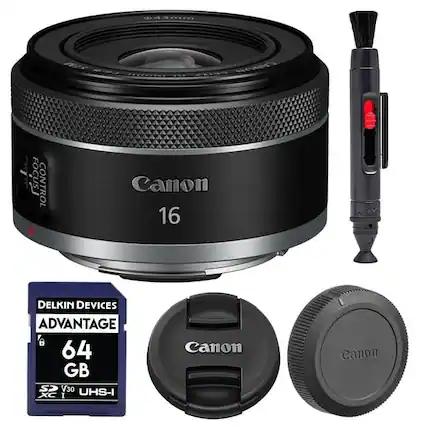 FOCUS CONTROL Canon 16
DELKIN DEVICES ADVANTAGE
64 GB
SP V30 UHS-I XC I
Canon