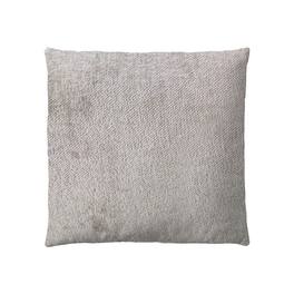Gracie Mills - Isla Solid Square Pillow - Light Gray