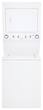 Frigidaire - 3.8 Cu. Ft. 9-Cycle Washer and 5.5 Cu. Ft. 9-Cycle Dryer Gas Laundry Center - Classic White - Larger Front