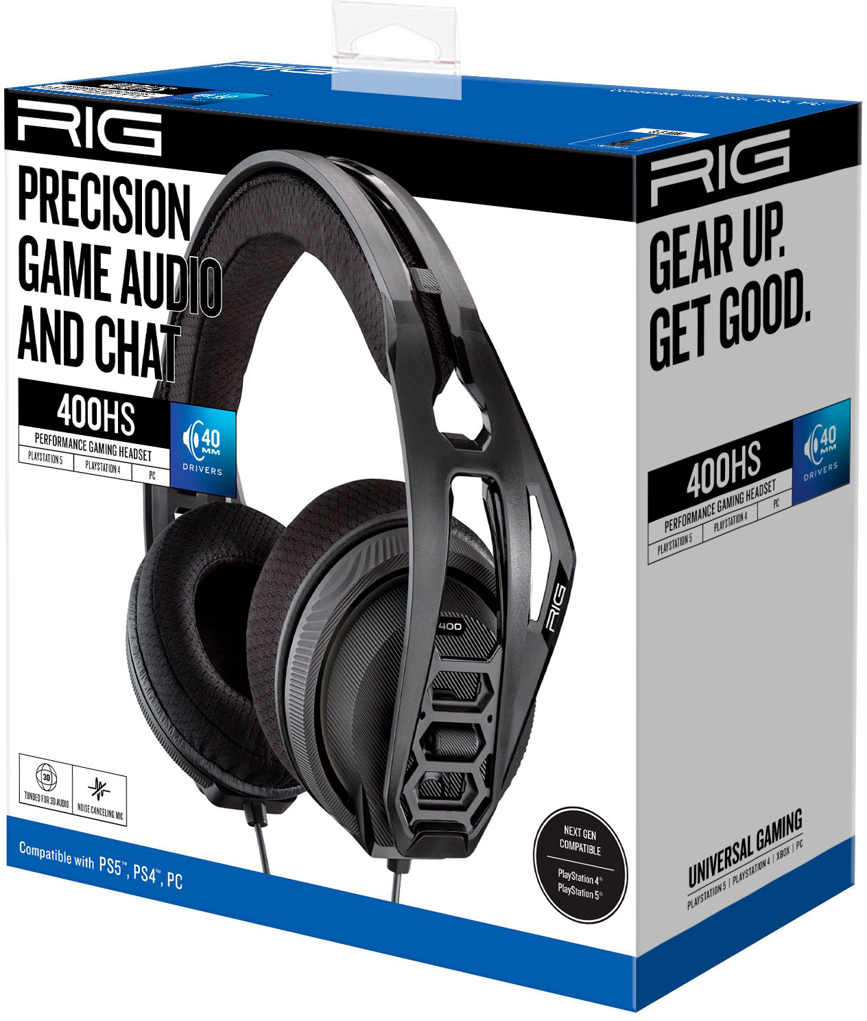 Buy: RIG 400 HS Wired PlayStation Gaming Headset Black