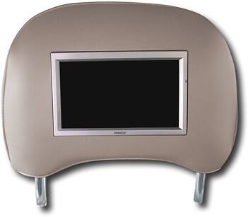 Front Standard. Epik - Headrest DVD System for 2003 Chevrolet Venture - Tan Vinyl.